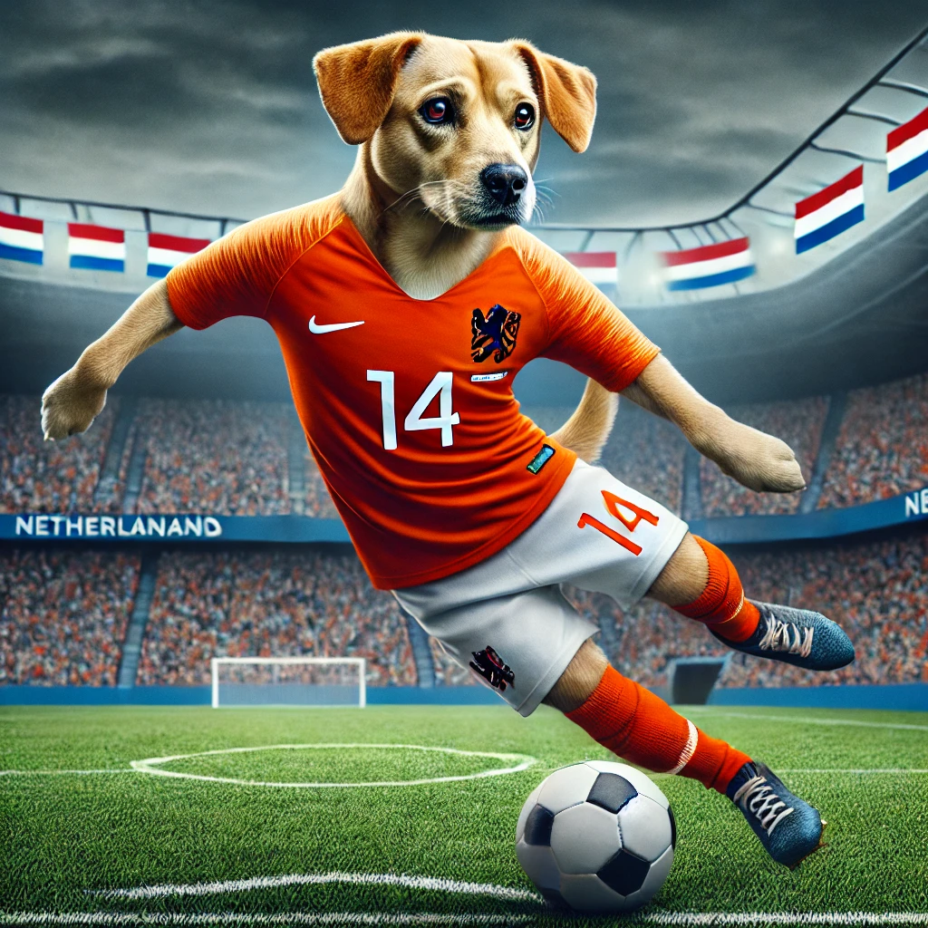 Johan Cruyffur NFT - Total Dog Tribute to Johan Cruyff